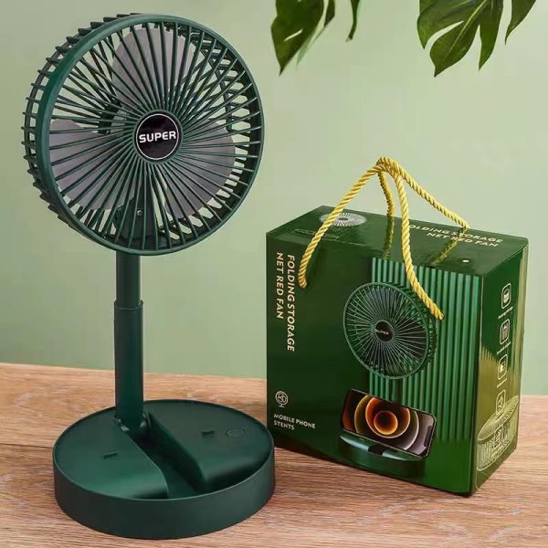 usb mini rechargeable folding fan