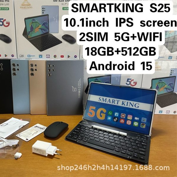 tablet pc smartking s25 android tablet 10.1" unbreakable screen